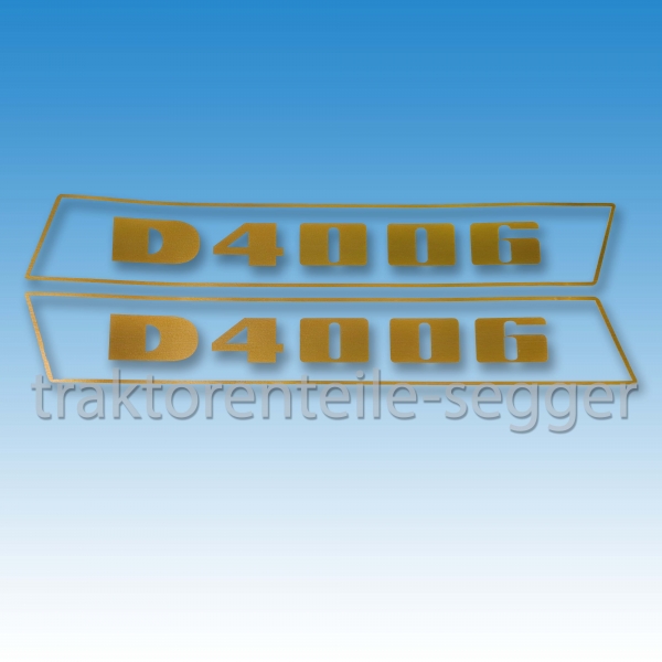 Satz Aufkleber Deutz 4006